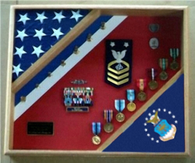 Air Force Retirement Gift, USAF Flag Shadow Box, USAF display, Great Air Force Retirement Gift, Air Force Retirement Gift, USAF Flag Shadow Box, USAF display, The Military Gift Store, 