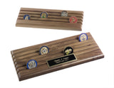 Coin Display case - 4 Row, Challenge Coin Holder, Coin Rack. - The Military Gift Store
