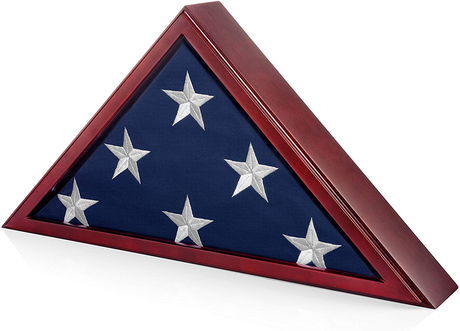 Flag Case for American Veteran Burial Flag 5x9 Feet