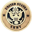 Army wall tribute, Laser Wall Tributes available in both 9-inch and 12-inch versions, Army wall tribute, Laser Wall Tributes, The Military Gift Store, Wall Tributes