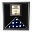 Retirement Flag Display Case - Military Retirement Gift