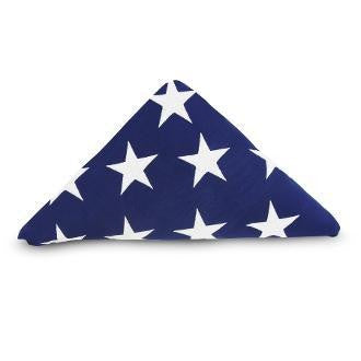 Flag For flag Display Case 5ft x 9 1/2 ft Cotton.