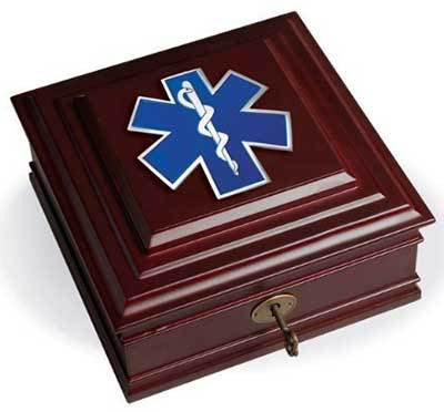Flags Connections Emergency Medical Services Executive Desktop Box