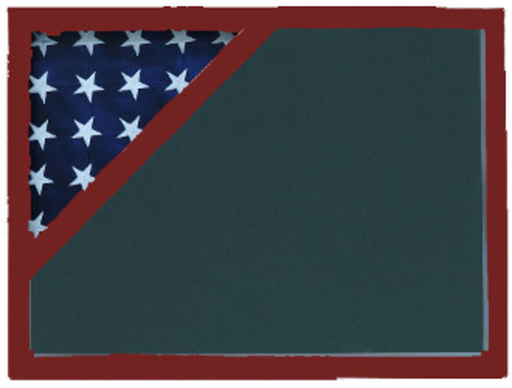 Shadow box for american flag, 3x5 flag, 4x6 flag ,5x9.5 Flag. - The Military Gift Store