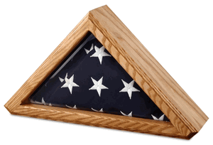 Senators Flag Display Case for 3ft x 5ft Flag, , The Military Gift Store, American Burial Flag Box