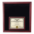 Extra Large Award Display Case in bottom., , The Military Gift Store, Military medal and Certificate frame