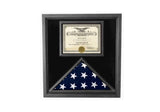 Flag Connections Premium USA-Made Solid wood Flag Document Case, Black Finish 4 x 6 flag, Flag Connections Premium USA-Made Solid wood Flag Document Case, The Military Gift Store, Burial Flag Case (42)