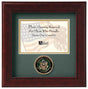 Flag Connections United States Army Horizontal Picture Frame, , The Military Gift Store, Awards Display Cases, Awards Display Frames (62)