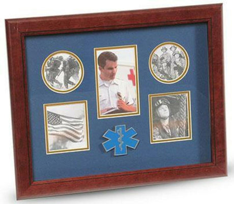 Flags Connections Ems Medallion 5-Picture Collage Frame, , The Military Gift Store, Awards Display Cases, Awards Display Frames (62)