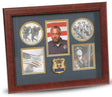 Flag Connections Police Department Medallion 5-Picture Collage Frame, , The Military Gift Store, Awards Display Cases, Awards Display Frames (62)