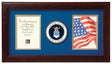 Flag Connections United States Air Force Dual Picture Frame