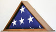 Flag Display Case for 5 x 9.5 Burial/Funeral/Casket/Veterans Military Flag box