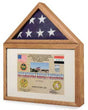 Flags Connections Large Flag and Certificate Display case
