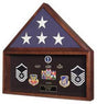 Flags Connections Flag and Document Display Case, , The Military Gift Store, Mountain flag case