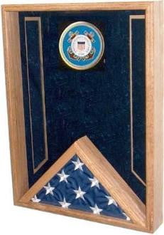 Navy Flag Display Case , flag shadow Box