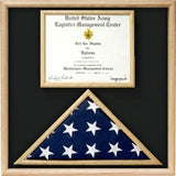 Air Force Flag and certificate Display case., , The Military Gift Store, Air Force flag display cases, Air force Retirement Shadow Boxes (61)