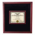 Extra Large Award Display cherry wood for medals and pins., , The Military Gift Store, Military medal and Certificate frame