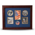 American Flag Medallion 5-Picture Collage Frame