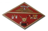 Marine Corps Flag Display Case - 3'x5', , The Military Gift Store, Air Force flag display cases, Air force Retirement Shadow Boxes (61)