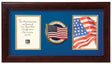 Flag Connections Patriotic Dual Picture Frame, , The Military Gift Store, Awards Display Cases, Awards Display Frames (62)