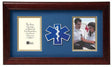 Flag Connections Emergency Medical Services Dual Picture Frame, , The Military Gift Store, Awards Display Cases, Awards Display Frames