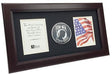 Flag Connections POW/MIA Medallion 8-Inch by 16-Inch Vertical Frame