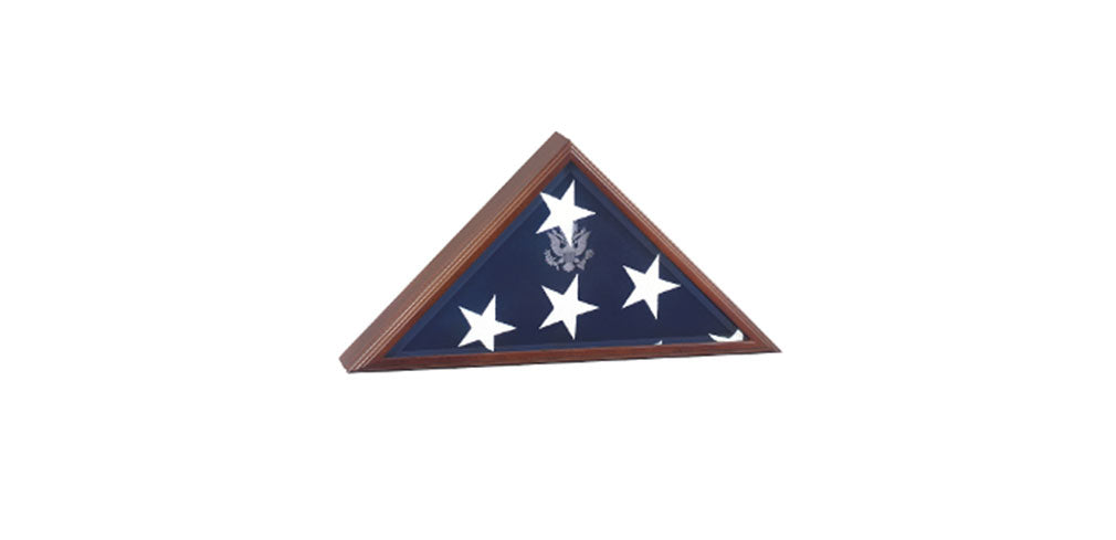 American Laser Engraved Flag Case - Engraved Emblem, American Laser Engraved Flag Case, The Military Gift Store, American Flag Frames (43)