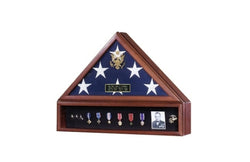 American Flag Case and Medal Display Case - Presidential