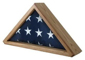 Flag Case for 5ft x 9.5ft Flag - Burial flag case, Senators Flag Display Case