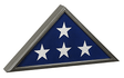 US Military Stuff Made in USA Burial Flag Case for 5'x9.5' Flag - Gun Metal Finish, US Military Stuff Made in USA Burial Flag Case for 5'x9.5' Flag, The Military Gift Store, Wall Tributes