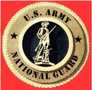 Flag Connections National Guard Wall Tribute, National Guard Wood Wall Tribute, National Guard Wall Tribute, National Guard Wood Wall Tribute, The Military Gift Store, Wall Tributes