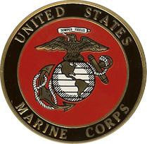 Marine Corps Color Medallion.