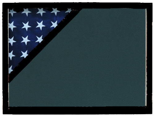 Shadow box for American flag, 3x5 flag, 4x6 flag ,5x9.5 Flag, , The Military Gift Store, Shadow box for american flag