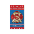 Flags Connections - Heroes Series Firefighter Medallion Large Magnet - 3.75 Inches.