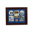 American Flag Medallion 5 Picture Collage Frame - The Military Gift Store