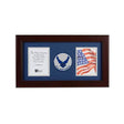 Aim High Air Force Medallion 4-Inch by 6-Inch Double Picture Frame - The Military Gift Store
