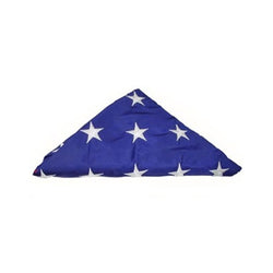 Folded American Flag, Pre Folded American Flag - 3ft x 5ft American Flag or 5ft x 9.5ft.