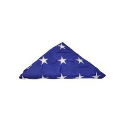 Pre Folded American Flag, American Flag Comes Folded - 5ft x 9.5ft American Burial Flag.