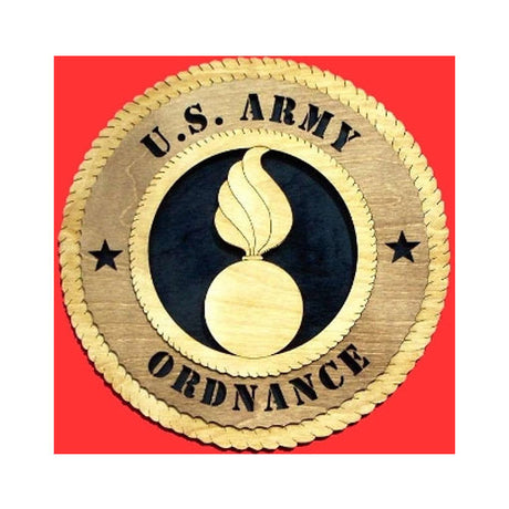 Ordnance Wall Tributes - 9"., , The Military Gift Store, Wall Tributes
