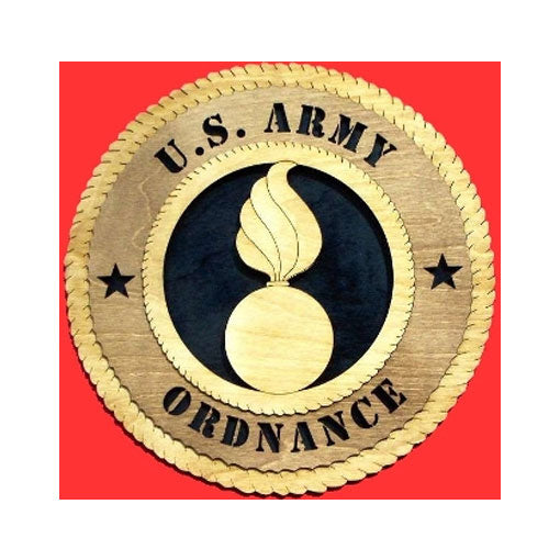 Ordnance Wall Tributes - 9"., , The Military Gift Store, Wall Tributes