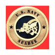SeaBee Wall Tribute, Seabee Wood Wall Tribute, Seabee emblem - 12".
