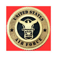 Air Force Wall Tribute Hand Made of wood 3D - 12 Inch., , The Military Gift Store, Wall Tributes