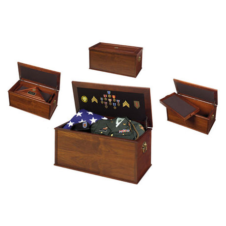 Heirloom Personal Effects Chest - All Branch of Services. - The Military Gift Store