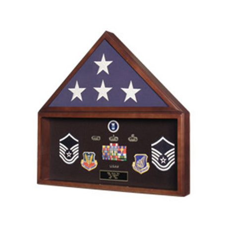 Burial Flag Medal Display case, Ceremonial Flag display - Fit 5' x 9.5' Casket Flag., Burial Flag Medal Display case, Ceremonial Flag display., The Military Gift Store, Flag Case, Burial Flag Shadow Case, Flag display ->Flag and Medal Display Cases (23)