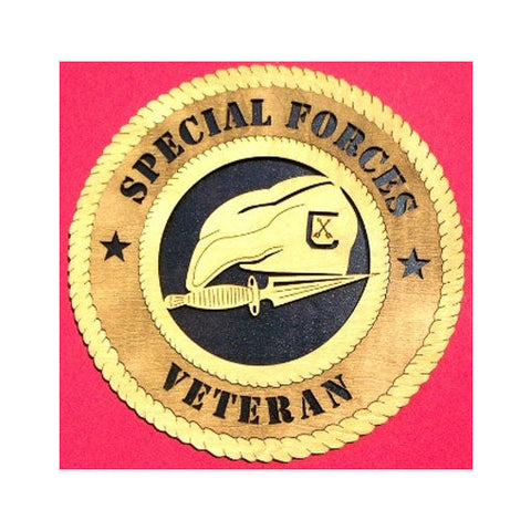 Special Forces Wall Tributes - 9 inch.
