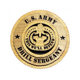 U.S. Army Drill Sergeant Wall Tribute - 12".