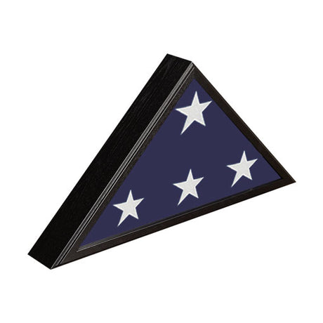 Veteran Flag Case - Black - Fit for 5' x 9.5' Flag.