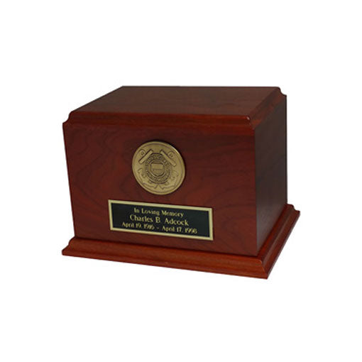 Flags Connections - Heritage Military Urn - Coast Guard. - The Military Gift Store