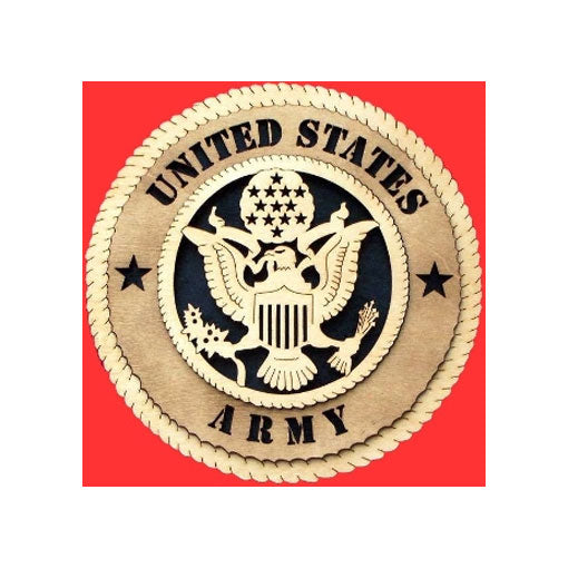 Army Wall Tribute, Army Hand Made Gift - 12"., , The Military Gift Store, Wall Tributes