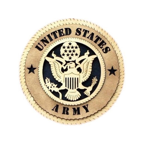 Army wall tribute, Laser Wall Tributes - 12". - The Military Gift Store